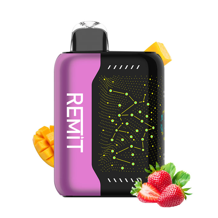Sleek Ergonomic Design of REMIT Disposable Vape with LED Display