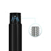 Ceramic Heating Chamber that Utilizes a Helical Air Path Channel to Provide Both Convention and Condutcion Heating