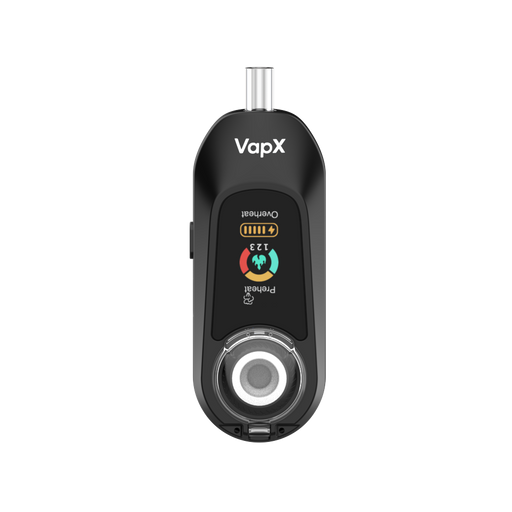 Portable Magic Bean ceramic vape device with 1000mAh battery and adjustable airflow control
