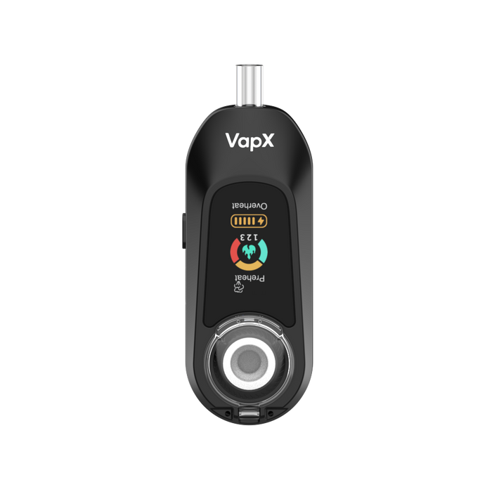 Portable Magic Bean ceramic vape device with 1000mAh battery and adjustable airflow control
