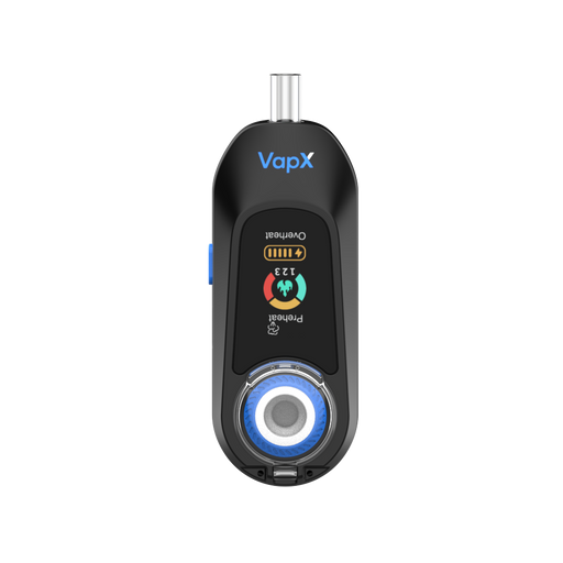 Magic Bean vaporizer with full ceramic bowl for smooth flavor and anti-clog airway system