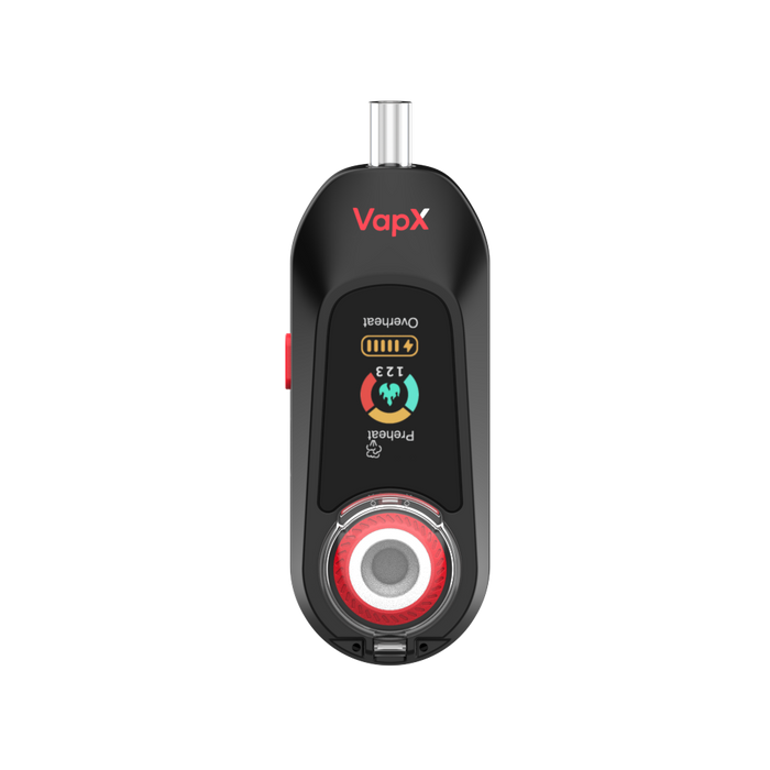 High-performance Magic Bean ceramic vaporizer with 40000 puffs and side AFC airflow