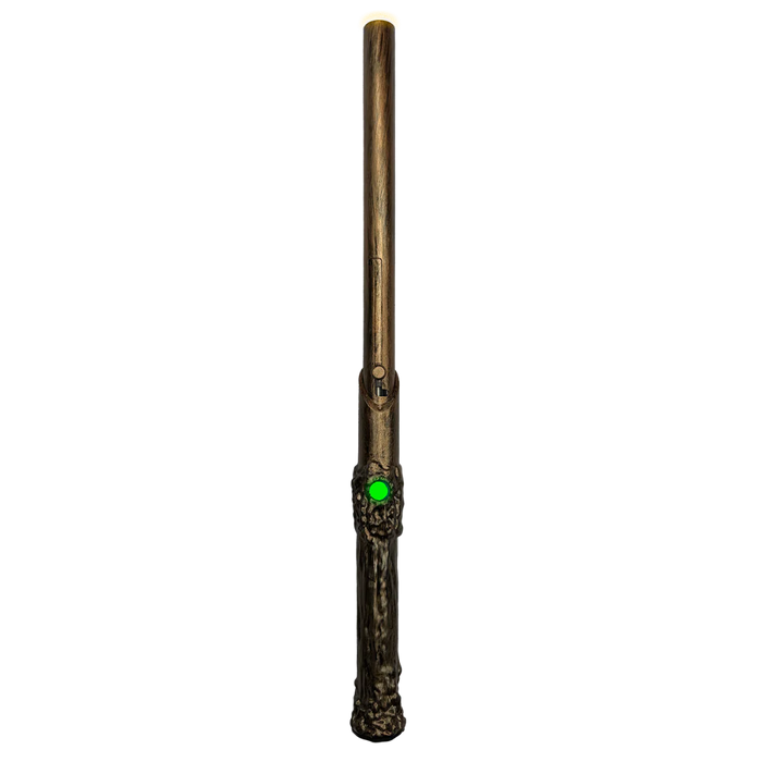 Unique rechargeable 510 vape battery with hidden cartridge feature and USB-C port – Wandjamin wand battery for aromatherapy use.