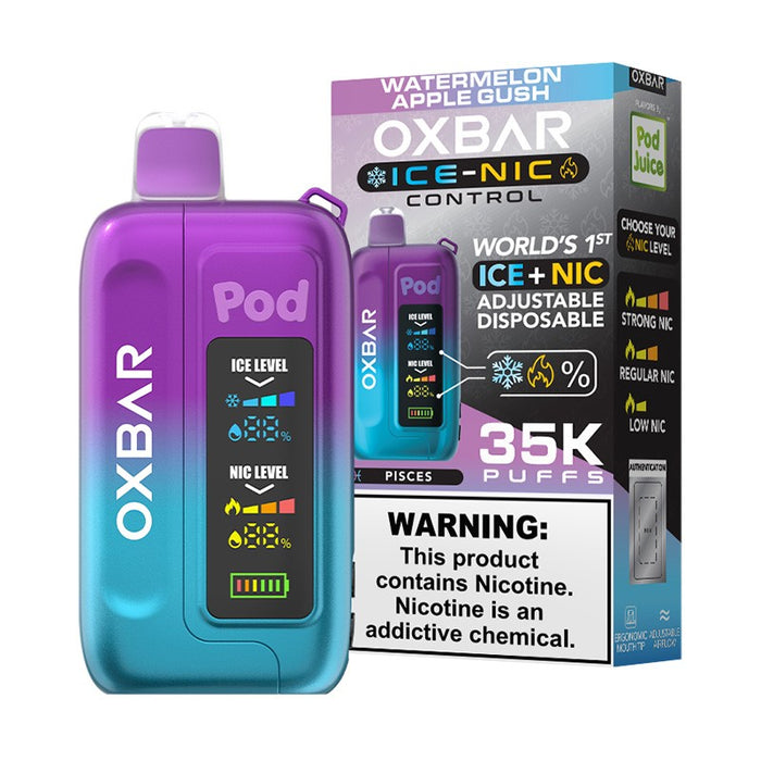 Pod Juice X OXBAR Ice-Nic Control 35K Disposable Vape 5%