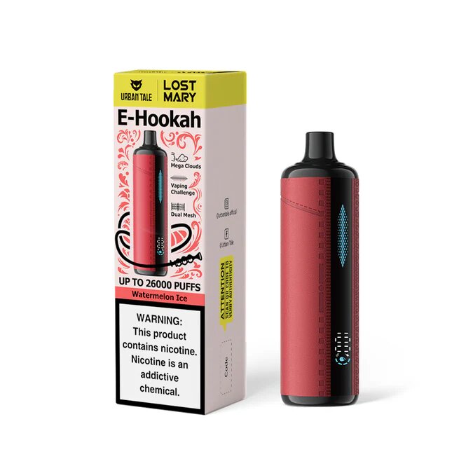 Lost Mary X Urban Tale E-hookah 26000 Disposable Vape 20ml 0.6%