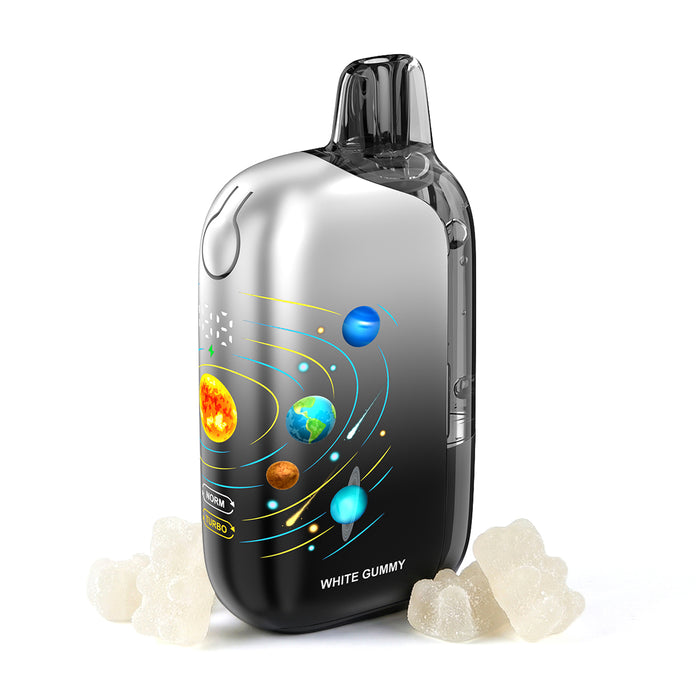 Draw-activated Remit Solar 50K vape for easy MTL vaping with no buttons required