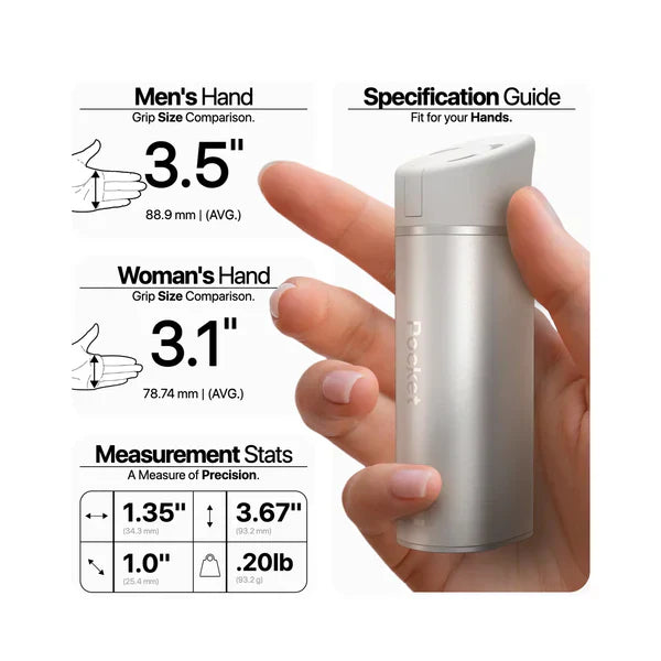 Compact Yocan Black Pocket vape with alloy body for durable, on-the-go concentrate vaping