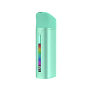 Yocan Black Pocket Concentrate Vaporizer with angled mouthpiece and tethered cap for easy loading