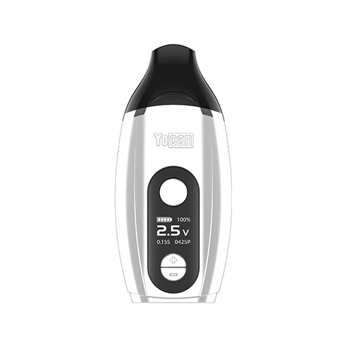 Ergonomic aluminum alloy wax vape with customizable temperature control – Yocan Iris vaporizer