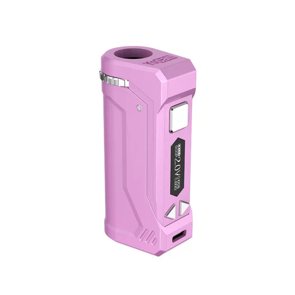 Portable Yocan UNI Pro box mod with 650mAh battery for all-day vape sessions
