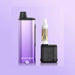 Pink gradient Yocan Ziva 2.0 cartridge battery featuring draw-activated and manual vaping modes.