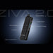 Side view of Yocan Ziva 2.0 510 cartridge battery highlighting slim pocket-size design.
