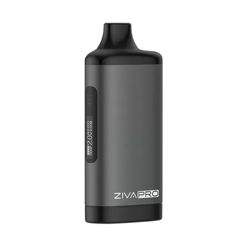 Close-up of OLED screen on Yocan Ziva Pro Smart Mod.