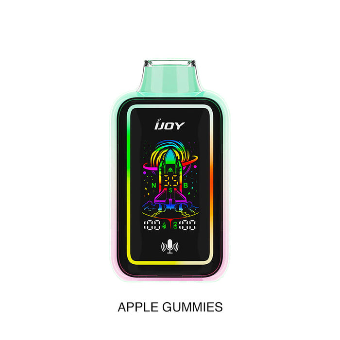 Rechargeable iJOY Uranus 25000 vape with durable 850mAh battery.