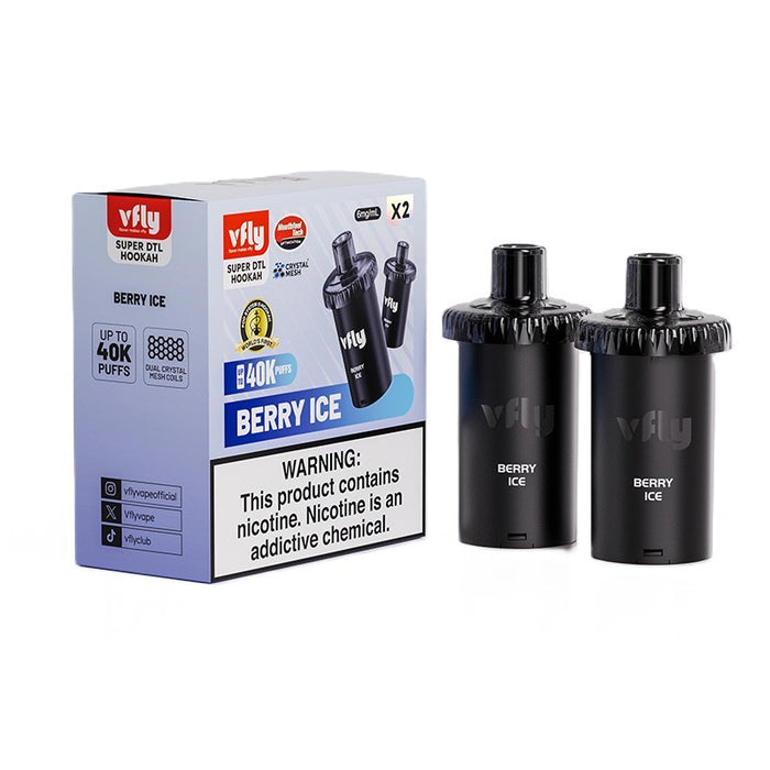 Banana White Chocolate Cream VFLY Super DTL 40K Pod for rich dessert clouds.