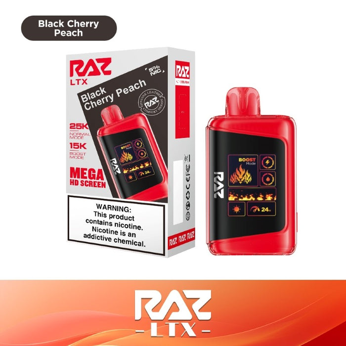 RAZ LTX 25K Disposable Vape 16ml 5%