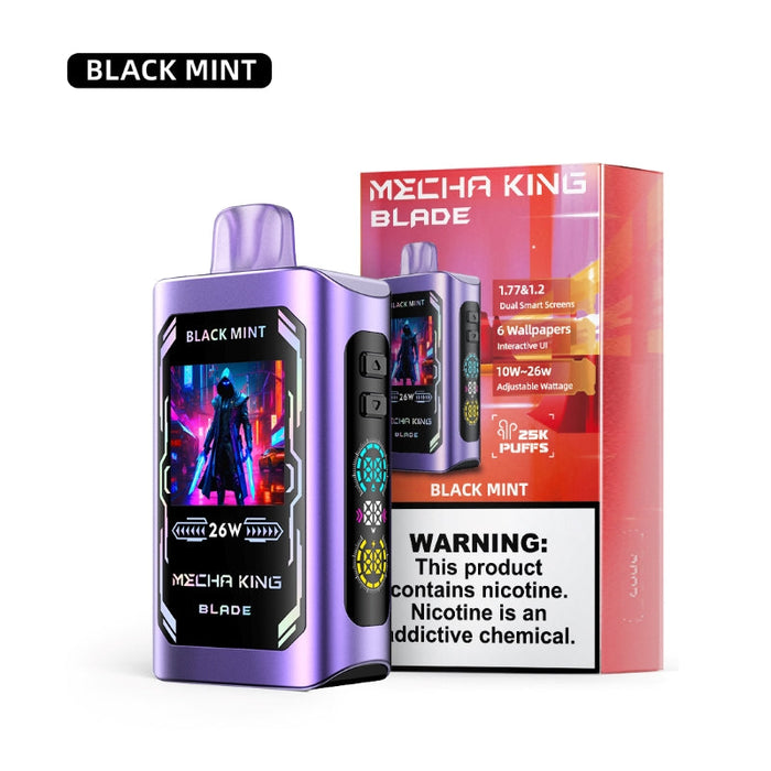 Mecha King Blade 25K Disposable Vape 22ml Hot Online