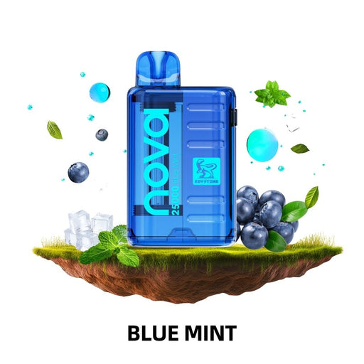 Adjustable Eco and Boost modes on Keystone Nova 25K disposable vape for MTL and RDL vaping