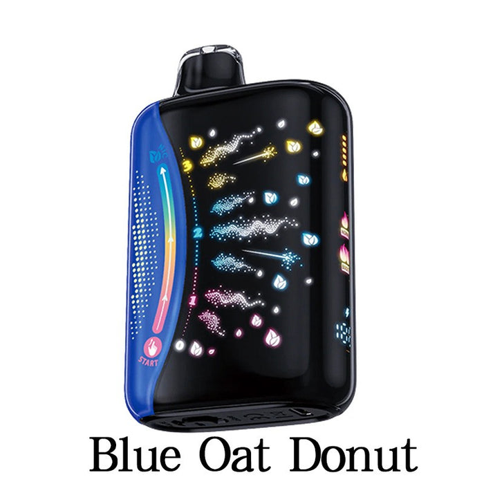 Geak Nexx 40K vape with four ice and nicotine levels and sliding touch control