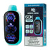 Mars Bar 60K rechargeable disposable vape with adjustable airflow and digital screen display for puff counter