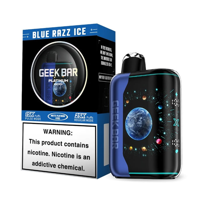 Geek Bar Pulse X 25K Platinum Edition Disposable Vape 18ml 5%