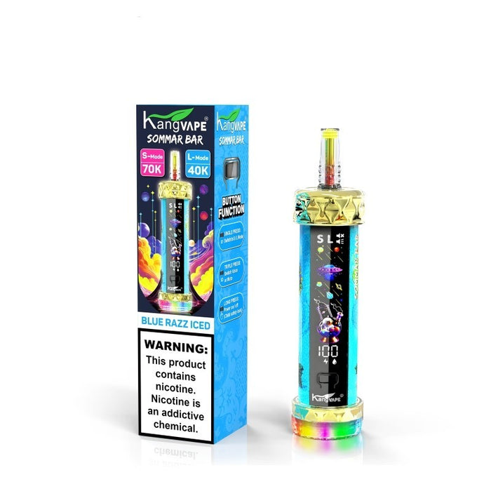 Rechargeable 70K puff disposable vape with Type-C charging port