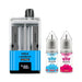 Best dual flavor disposable vape WGA Legend Ultra 30K with 30,000 puffs and refillable design.