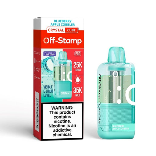 Off-Stamp 35K disposable pod compatible with reusable smart charging device