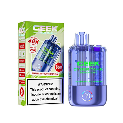 Buy Ceek Cyber Visible Tank 40K disposable vape with 40,000 puffs and USB-C charging