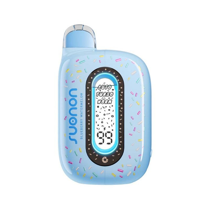 Stylish donut-themed Suonon Donete 50K disposable vape with powerful performance.