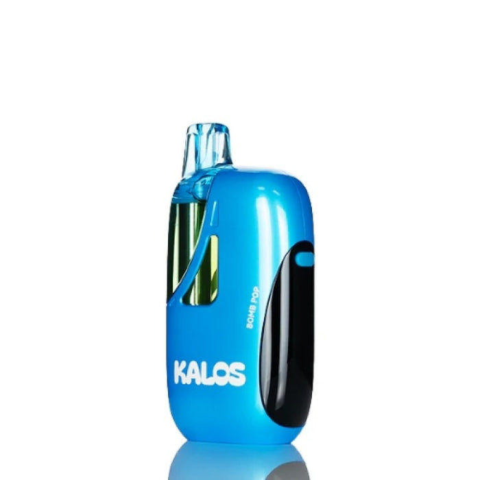 Transparent E-Liquid Tank on Kalos 50K Disposable Vape for Easy Juice Monitoring