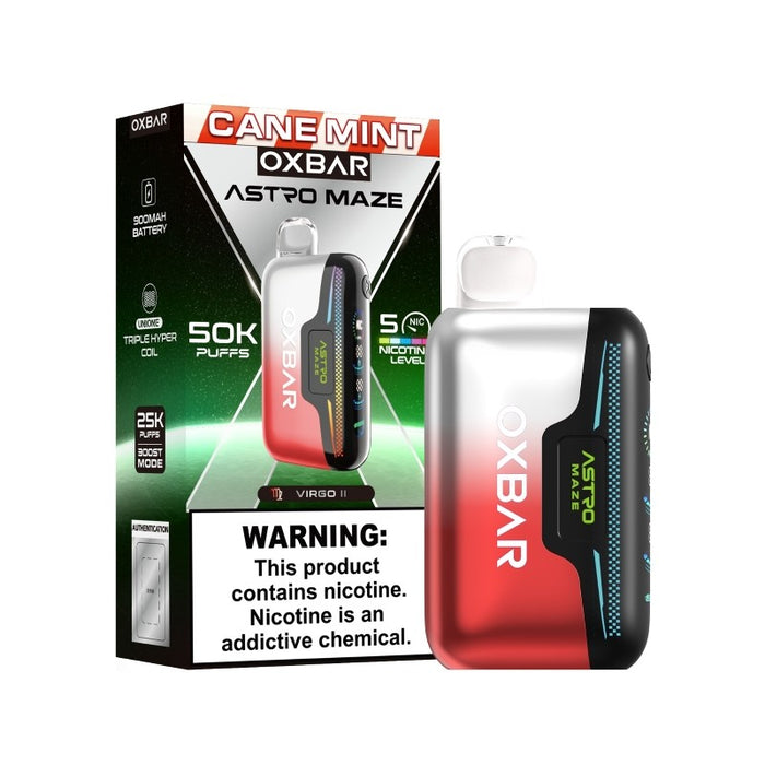High puff count vape – 50000 puffs in ECO mode from OXBAR Astro Maze