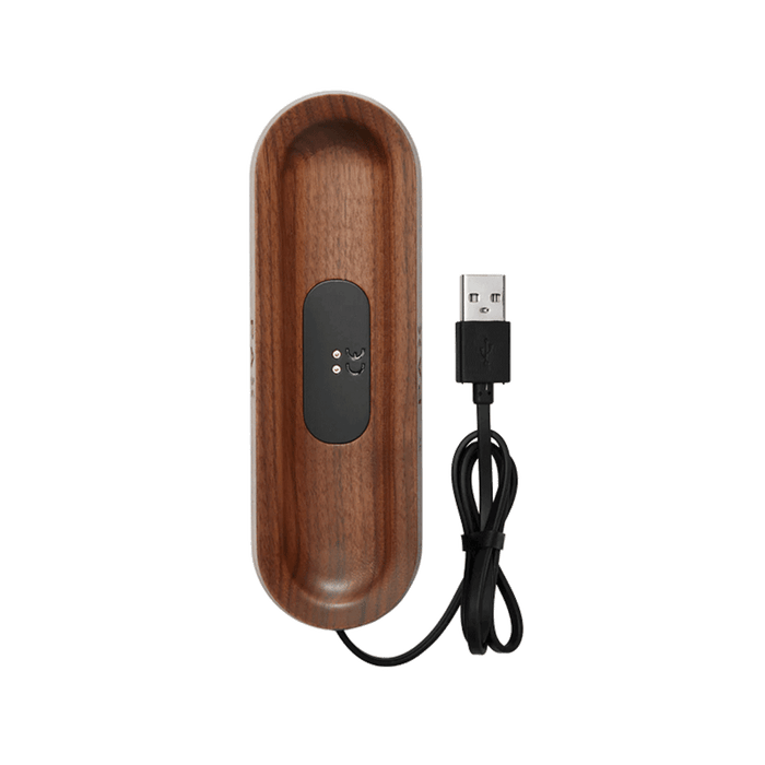 Charging tray crafted from high-quality wood for PAX 2, PAX 3, and more.