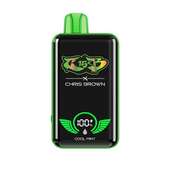 High-quality CB15K disposable vape by Chris Brown.