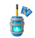 Chugjamin 510 vape battery by Smyle Labs, portable and adjustable, perfect for on-the-go vaping with your favorite vape cartridges, delivering smooth, precise hits anytime.