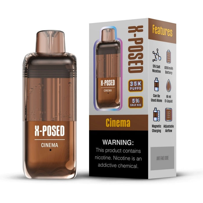 X-Posed 35K vape pod compatible with the X-Posed 35K battery kit for enhanced performance.