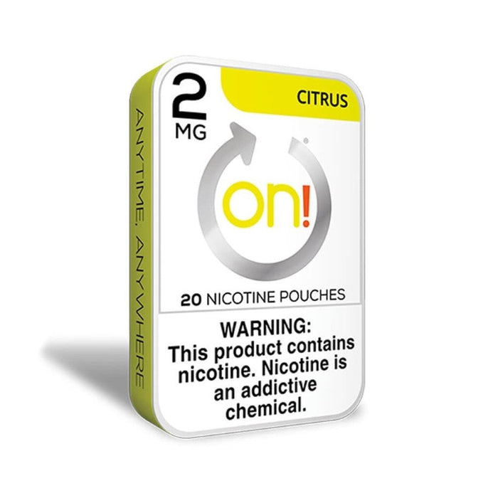 On! Nicotine Pouches (20 Pouches/Can)