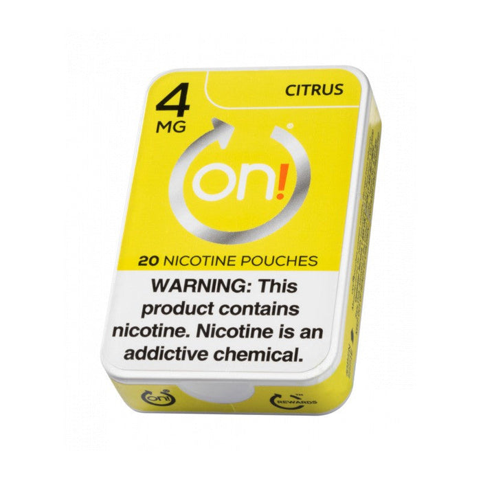 On! Nicotine Pouches (20 Pouches/Can)