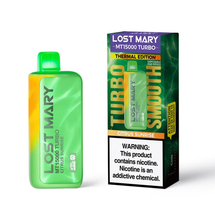 MT15000 Turbo Lost Mary Disposable Vape 5%