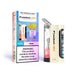 Advanced disposable vape with reusable water filtration system for cooler and flavorful hits.