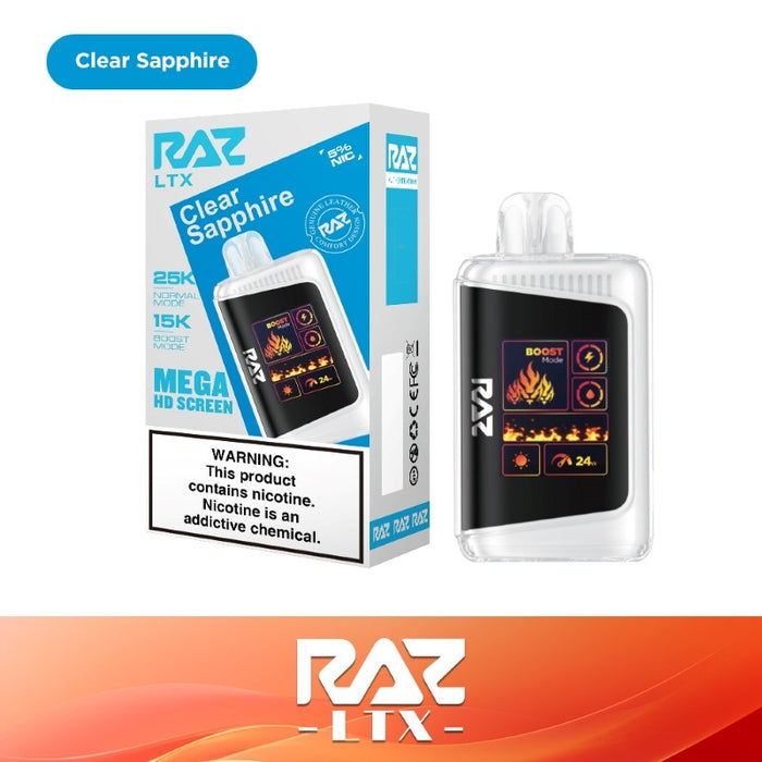 RAZ LTX 25K Disposable Vape 16ml 5%