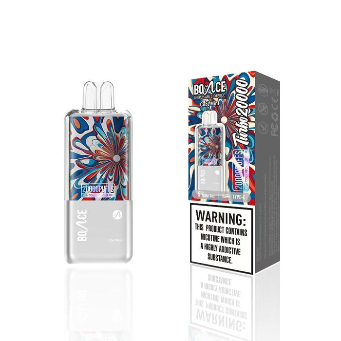 Bounce Turbo 20K disposable vape prefilled with premium vape juice