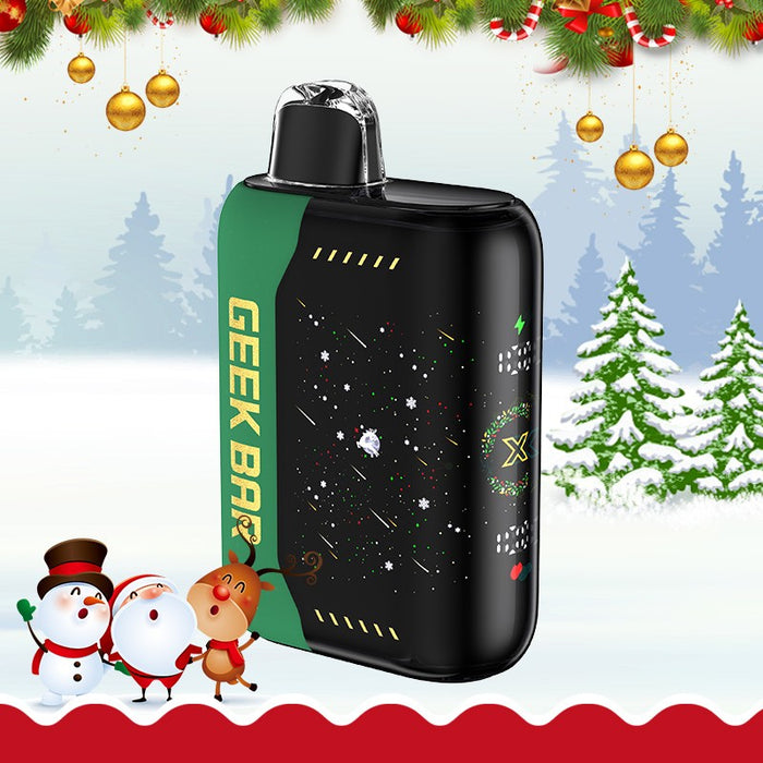 🎄 Geek Bar Pulse X 25K Christmas Edition Disposable Vape 18ml 5% 25000 Puffs