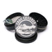 Croc Crusher 2.5 inch 4 piece aluminum grinder with diamond teeth at Vivant Online Vaporizer Shop