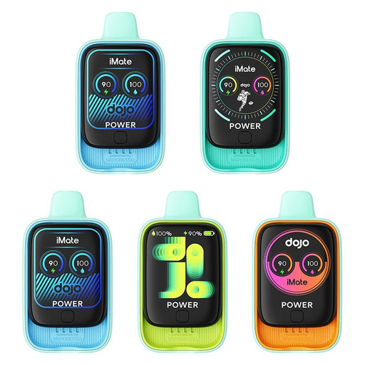 Dojo iMate X 40K Disposable Vape with 20ml pre-filled replaceable pod and 5% nicotine strength delivering up to 40,000 puffs at MistVapor online vape shop