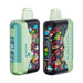 Bubblemon Graffiti Tuzzy 35K disposable vape with dual mesh coils for smooth flavor