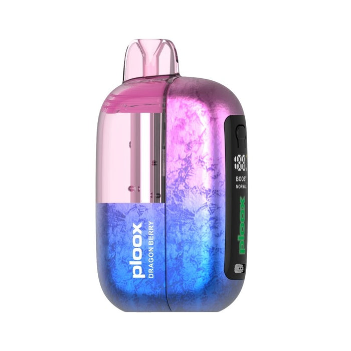 Ploox Ultra S 55K disposable vape available in multiple fruit and menthol flavors