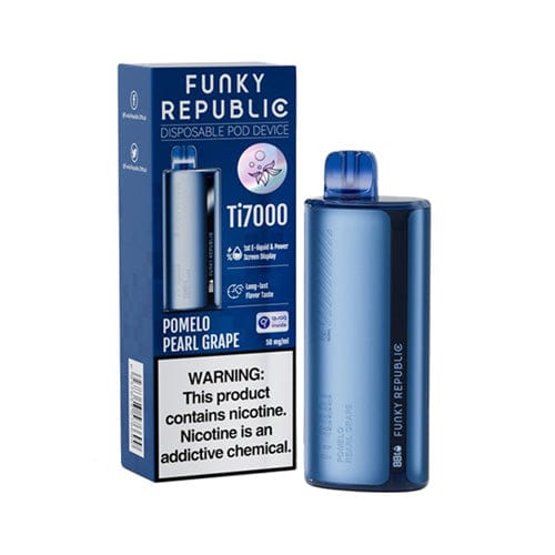 Funky Republic Ti7000 Disposable Vape - 17ml E-liquid Capacity