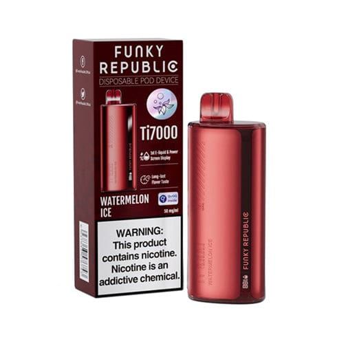 Funky Republic Ti7000 Disposable Vape - Order Now at MistVapor