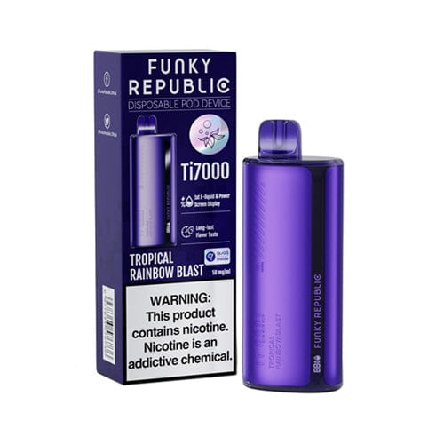 Funky Republic Ti7000 Disposable Vape - Purchase Today at MistVapor